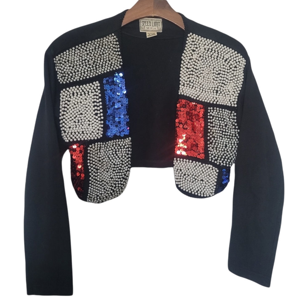 Vintage Speed Limit MPH Long Sleeve Vest